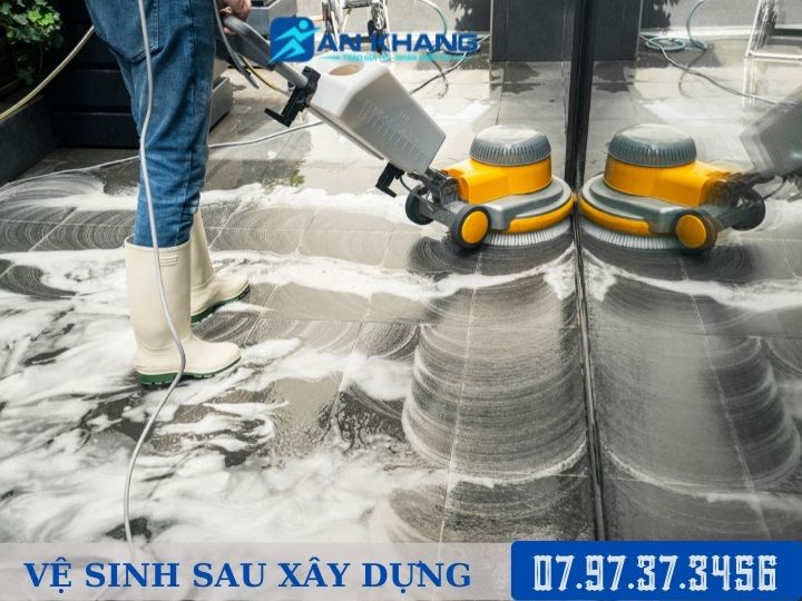 Dịch vụ vệ sinh công trình xây dựng